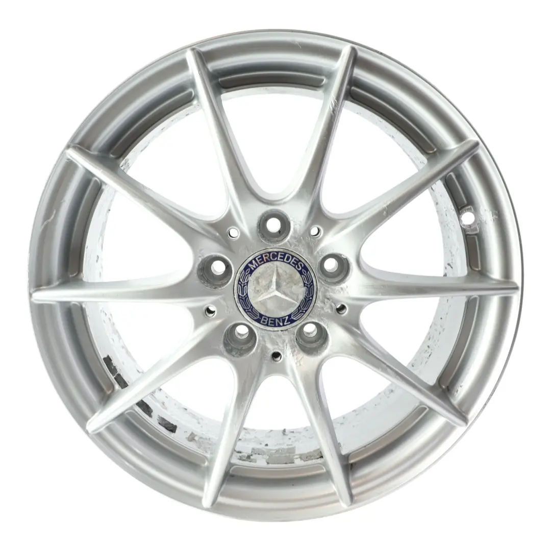 Mercedes CL203 Cerchio Lega 16" 10 Razze 6J ET:22 - SKU A2034016102-2 - Numero di parte A2034016102