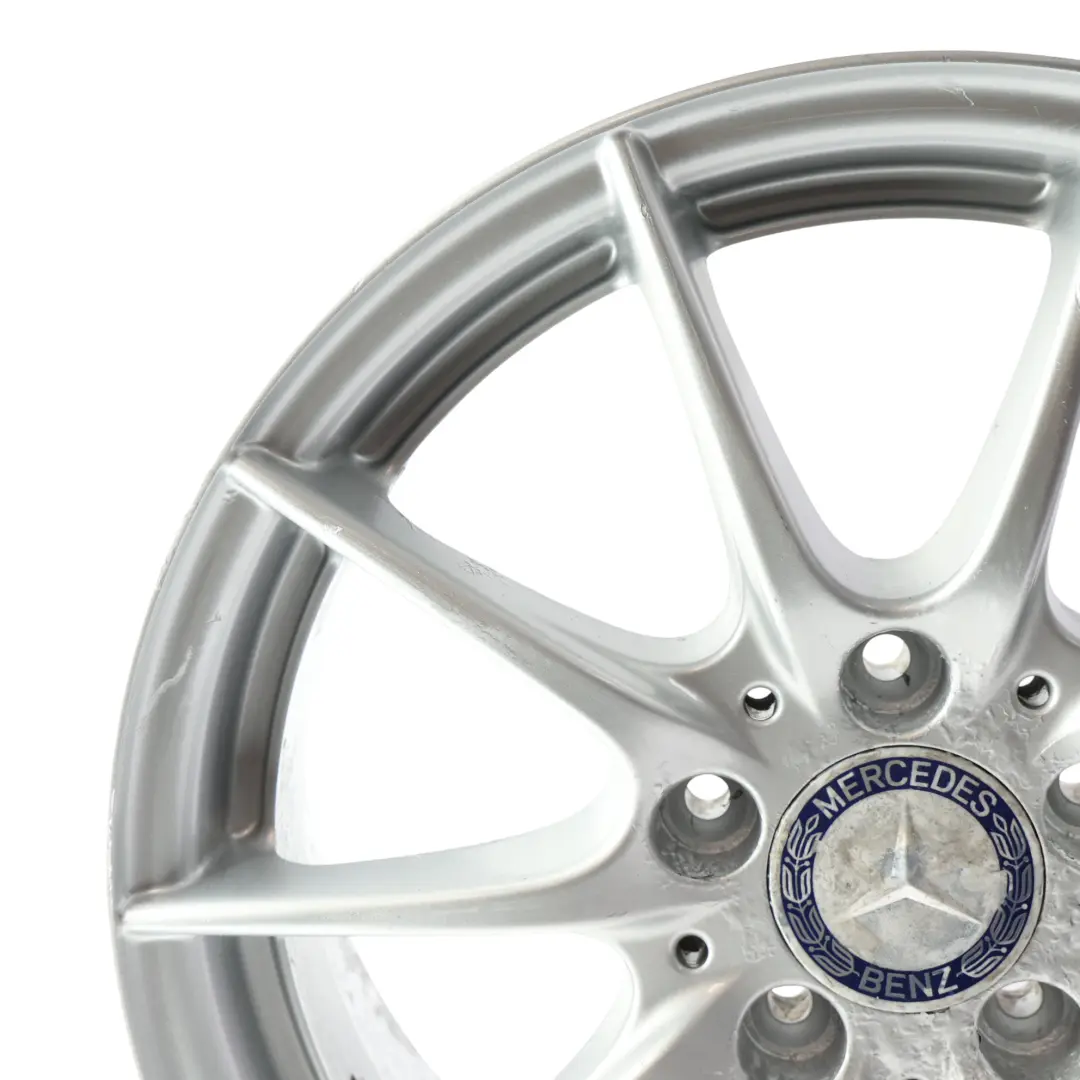 Alu Felge 16" 10-Speichen 6J ET:22 für Mercedes CL203 mit Teilenummer A2034016102 Mercedes CL203 Alu Felge 16" 10-Speichen 6J ET:22 - SKU A2034016102-2 - Teilenummer A2034016102