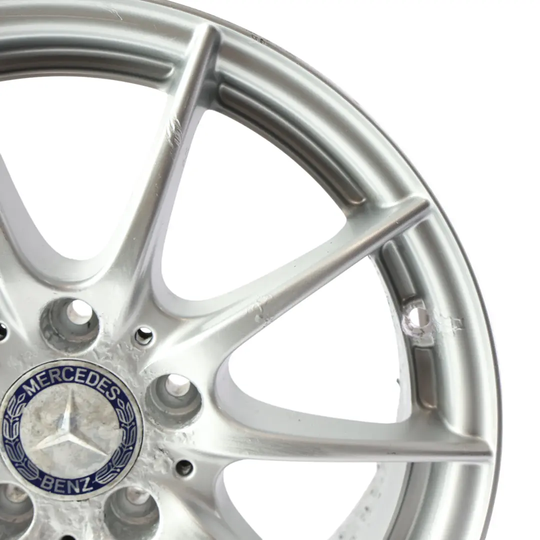 Alu Felge 16" 10-Speichen 6J ET:22 für Mercedes CL203 mit Teilenummer A2034016102 Mercedes CL203 Alu Felge 16" 10-Speichen 6J ET:22 - SKU A2034016102-2 - Teilenummer A2034016102