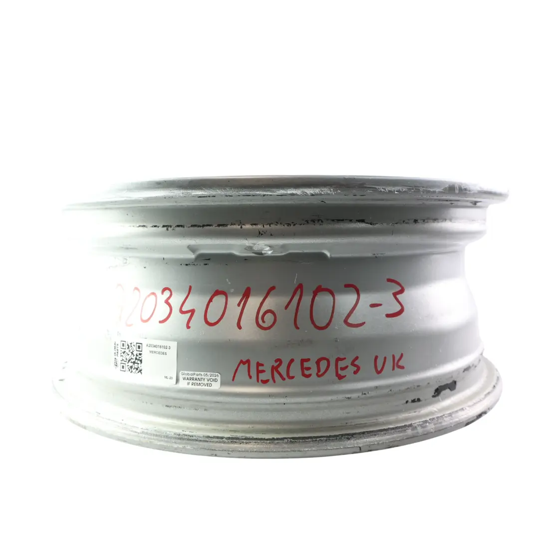 Alloy Wheel Rim 16" 10-Spoke 6J ET:22 to Mercedes CL203 with Part number A2034016102 Mercedes CL203 Alloy Wheel Rim 16" 10-Spoke 6J ET:22 - SKU A2034016102-3 - Part number A2034016102