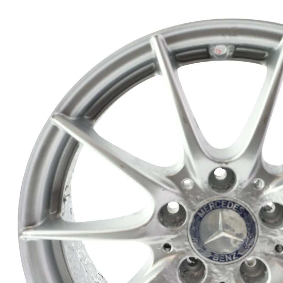 Alloy Wheel Rim 16" 10-Spoke 6J ET:22 to Mercedes CL203 with Part number A2034016102 Mercedes CL203 Alloy Wheel Rim 16" 10-Spoke 6J ET:22 - SKU A2034016102-3 - Part number A2034016102