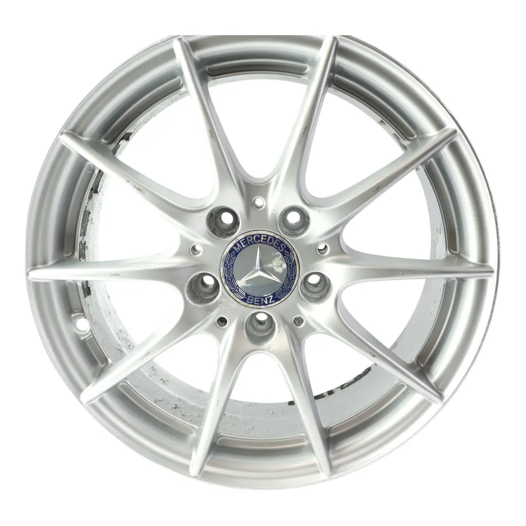 Mercedes CL203 Alloy Wheel Rim 16" 10-Spoke 6J ET:22 - SKU A2034016102-4 - Part number A2034016102