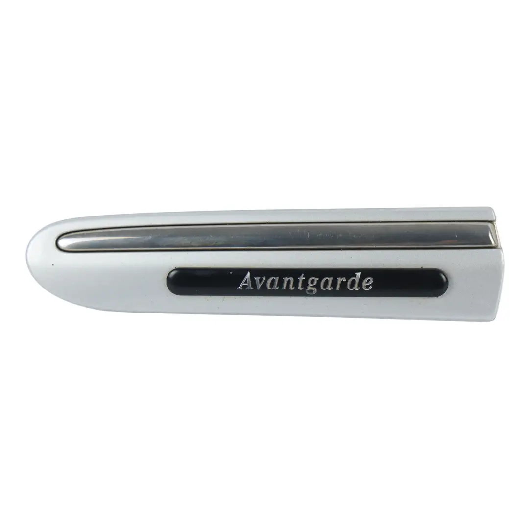 Mercedes W203 Front Fender Trim Molding Strip Left N/S Brilliant Silver - 9744 - SKU A2036904762-BRS - Part number A2036904762