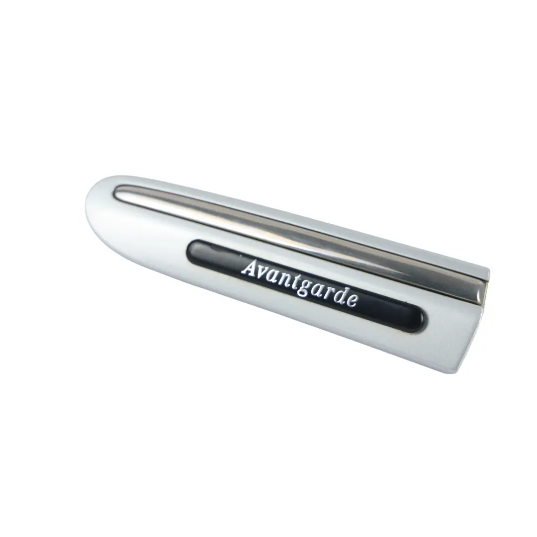 Front Fender Trim Molding Strip Left N/S Brilliant Silver - 9744 to Mercedes W203 with Part number A2036904762 Mercedes W203 Front Fender Trim Molding Strip Left N/S Brilliant Silver - 9744 - SKU A2036904762-BRS - Part number A2036904762