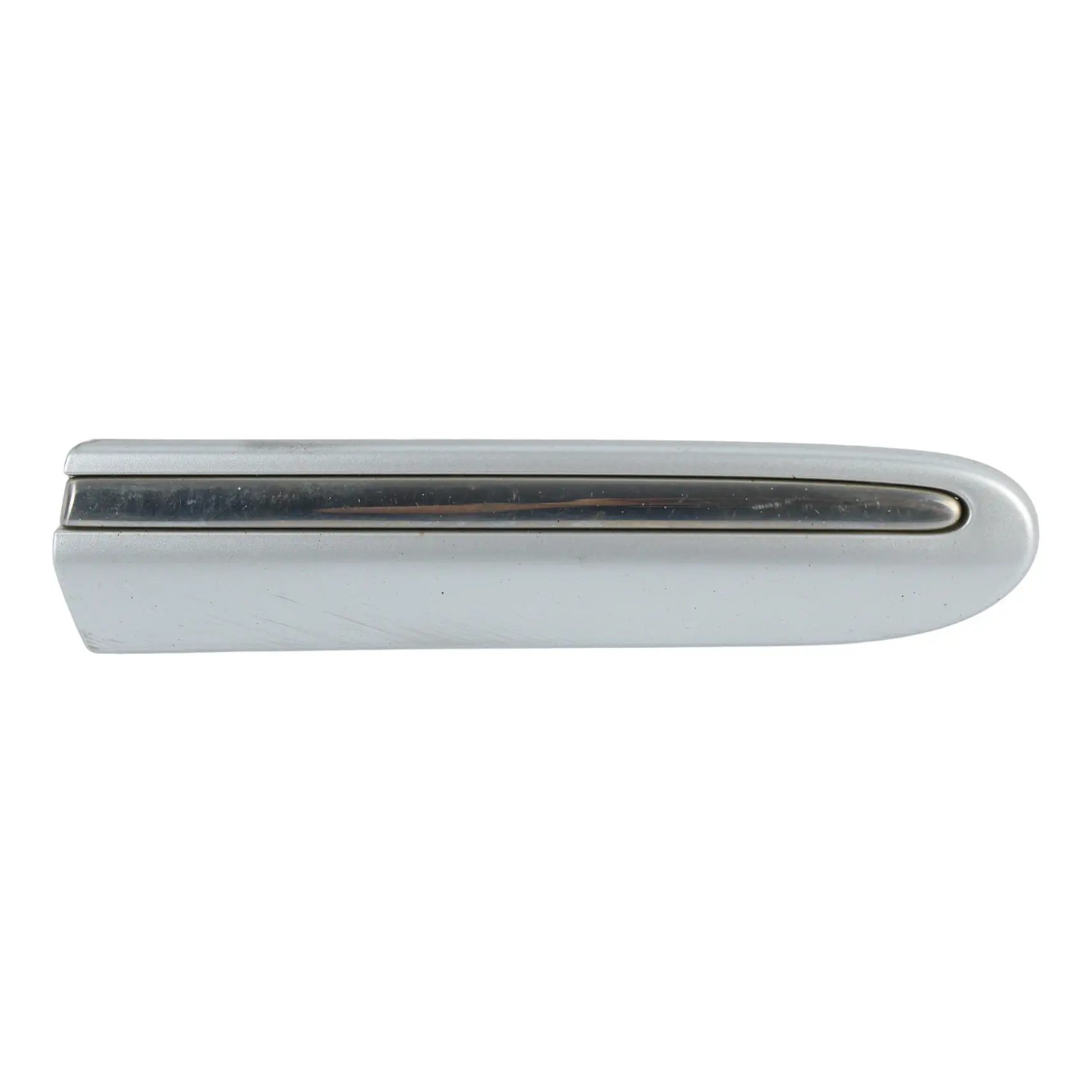 Mercedes W203 Front Fender Trim Molding Strip Right O/S Brilliant Silver - 9744