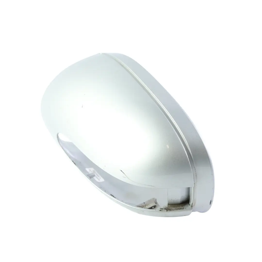 Wing Mirror Cover Left N/S Casing Trim Brilliant Silver - 9744 to Mercedes W203 with Part number A2038110360 Mercedes W203 Wing Mirror Cover Left N/S Casing Trim Brilliant Silver - 9744 - SKU A2038110360-BRS - Part number A2038110360