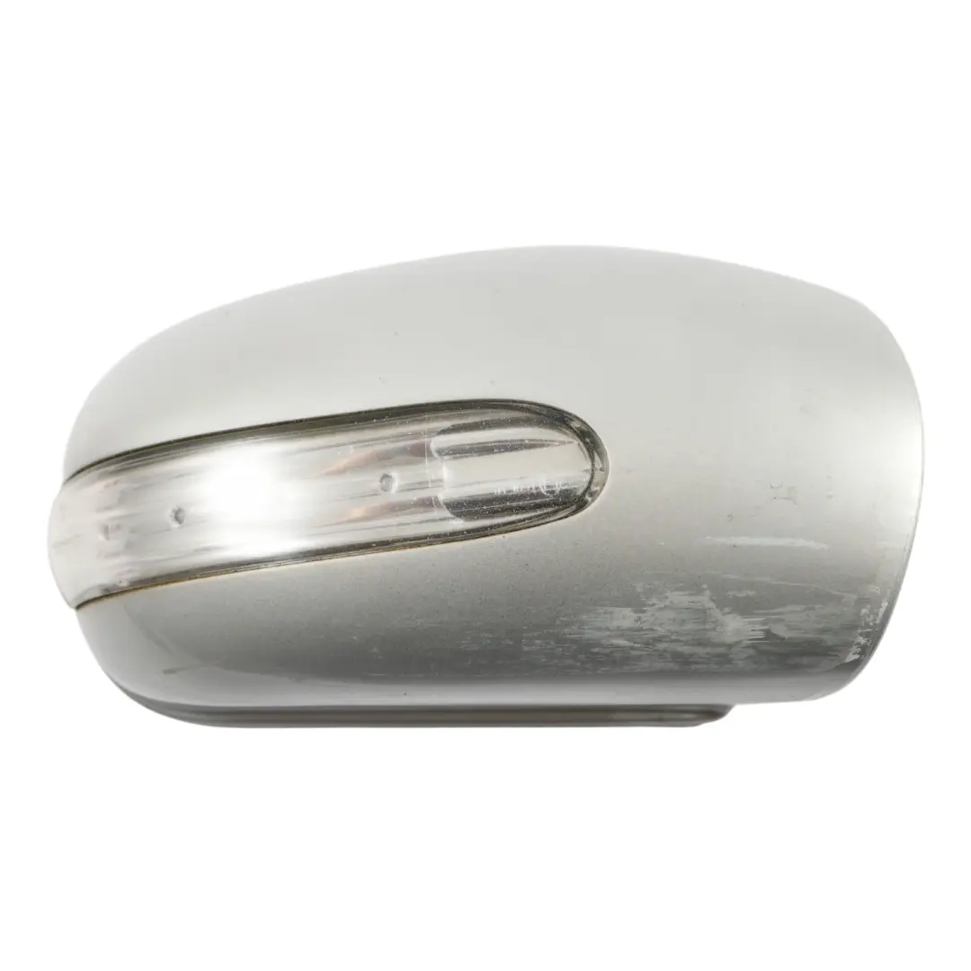 Wing Mirror Cover Housing Cap Right O/S Brilliant Silver - 9744 to Mercedes W203 with Part number A2038110460 Mercedes W203 Wing Mirror Cover Housing Cap Right O/S Brilliant Silver - 9744 - SKU A2038110460-BRS - Part number A2038110460