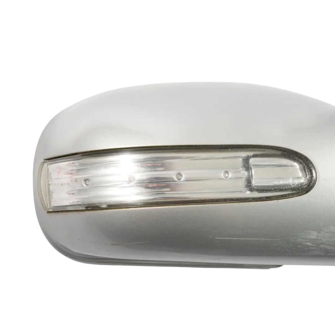 Mercedes W203 Wing Mirror Cover Housing Cap Right O/S Brilliant Silver - 9744 - SKU A2038110460-BRS - Part number A2038110460
