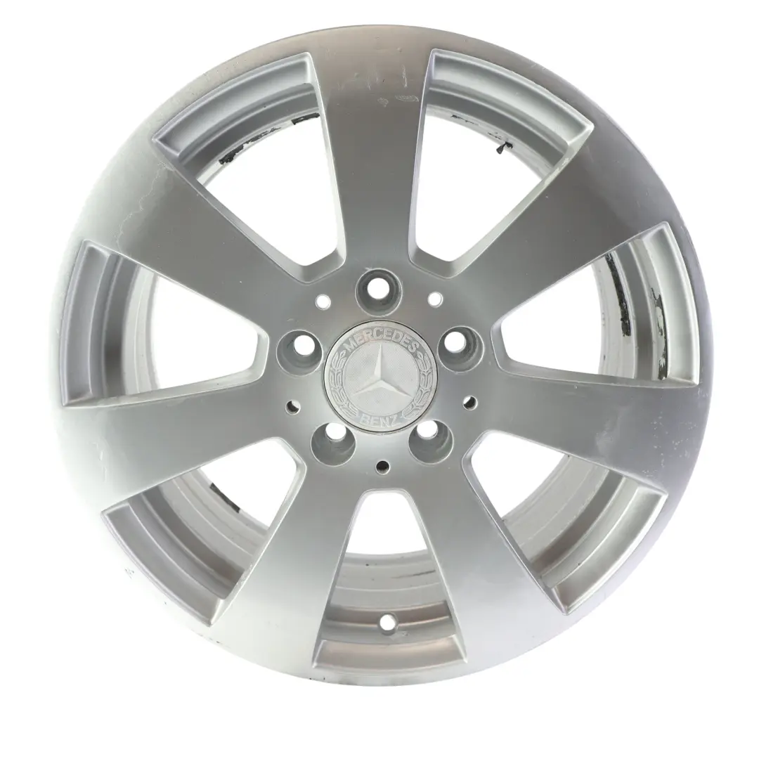Mercedes W204 Wheel Rim Silver 7 Hole Alloy 16" ET:43 7J - SKU A2044011102-1 - Part number A2044011102