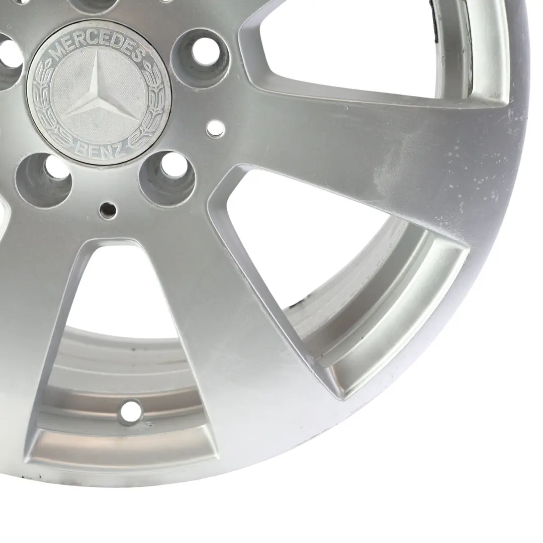 Mercedes W204 Cerchio In Lega Argento 7 Fori 16" ET:43 7J - SKU A2044011102-1 - Numero di parte A2044011102