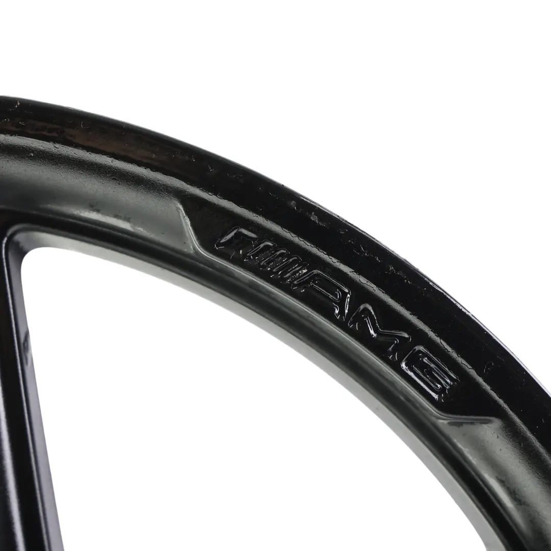 Mercedes W204 Llanta aleación AMG Negra 5 Radios Dobles 18" ET:50 8J - SKU A2044014102-2 - Número de pieza A2044014102