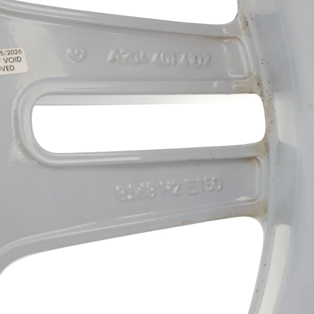 Mercedes W204 AMG Vorderseite Silber Felge 18" ET:50 8J - SKU A2044014102-3 - Teilenummer A2044014102