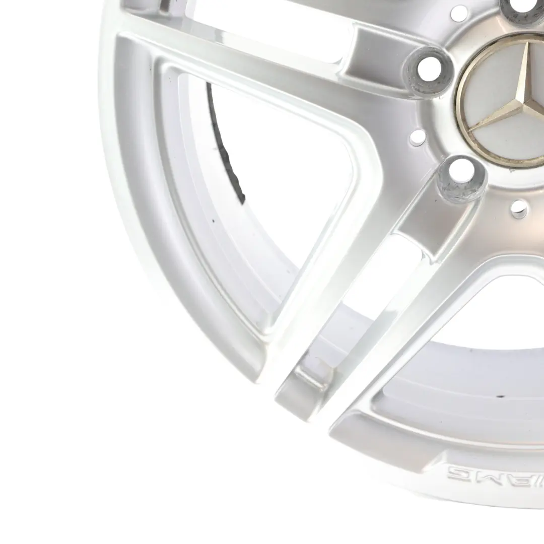 Mercedes W204 AMG Llanta Delantera De Aleación Plateada 18" ET:50 8J - SKU A2044014102-3 - Número de pieza A2044014102