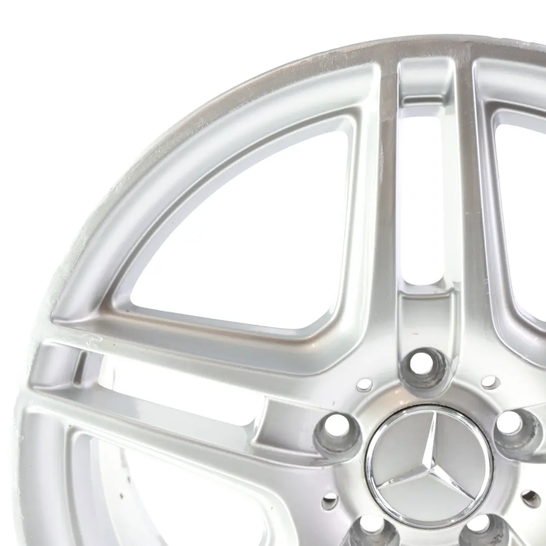 Mercedes W204 AMG Felga Aluminiowa Srebrna Przód 18" ET:50 8J - SKU A2044014102-4 - Numer Części A2044014102