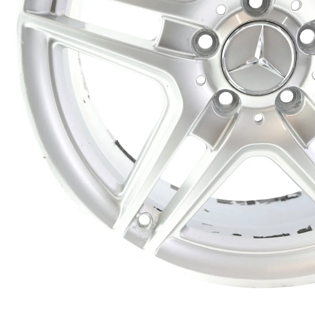 Mercedes W204 AMG Front Wheel Rim Alloy Silver 18" ET:50 8J - SKU A2044014102-4 - Part number A2044014102