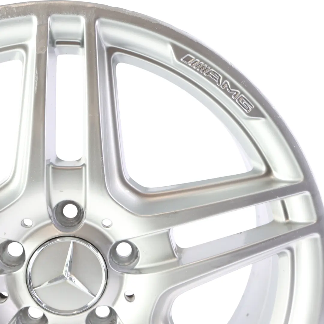Front Wheel Rim Alloy Silver 18" ET:50 8J to Mercedes W204 AMG with Part number A2044014102 Mercedes W204 AMG Front Wheel Rim Alloy Silver 18" ET:50 8J - SKU A2044014102-4 - Part number A2044014102