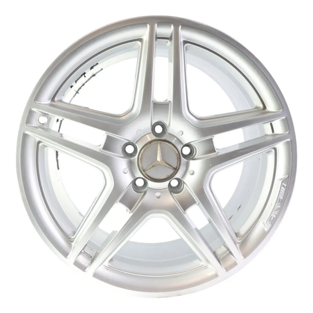Alloy Wheel Rim 18" 8,5J ET:54 to Mercedes W204 AMG Rear Silver with Part number A2044014202 Mercedes W204 AMG Rear Silver Alloy Wheel Rim 18" 8,5J ET:54 - SKU A2044014202-1 - Part number A2044014202