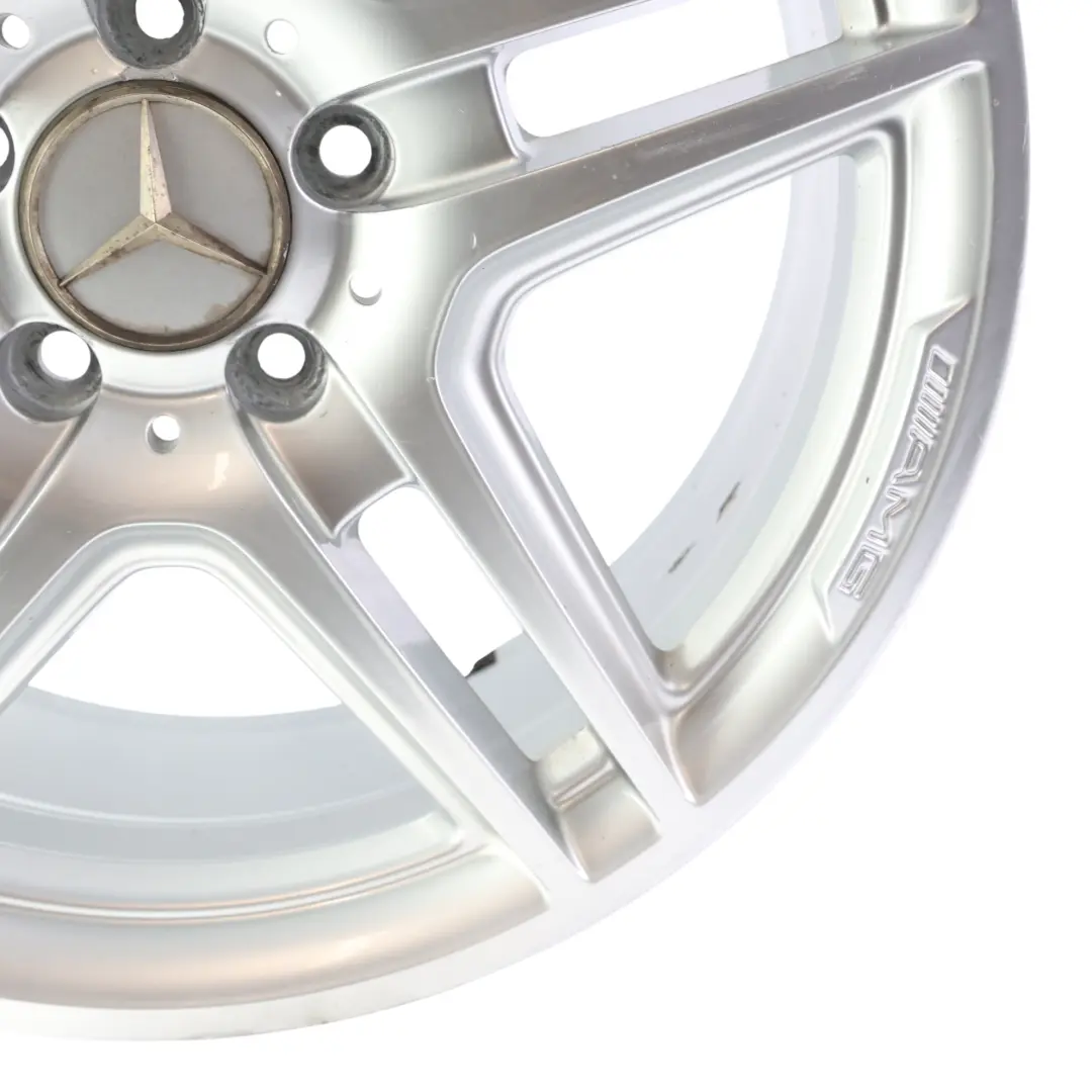 Alloy Wheel Rim 18" 8,5J ET:54 to Mercedes W204 AMG Rear Silver with Part number A2044014202 Mercedes W204 AMG Rear Silver Alloy Wheel Rim 18" 8,5J ET:54 - SKU A2044014202-1 - Part number A2044014202