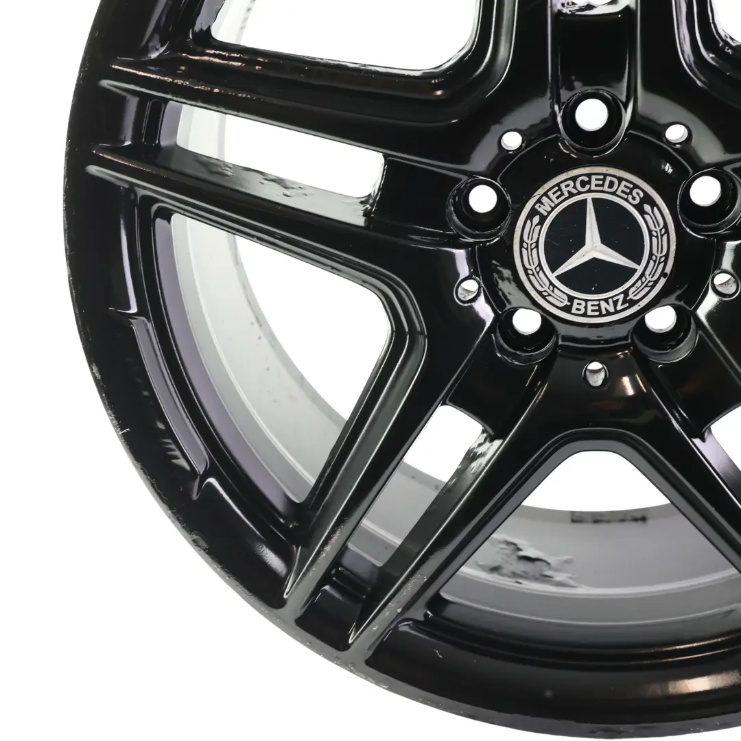 Mercedes W204 AMG Czarna Felga Aluminiowa 18" 8,5J ET:54 - SKU A2044014202-5 - Numer Części A2044014202