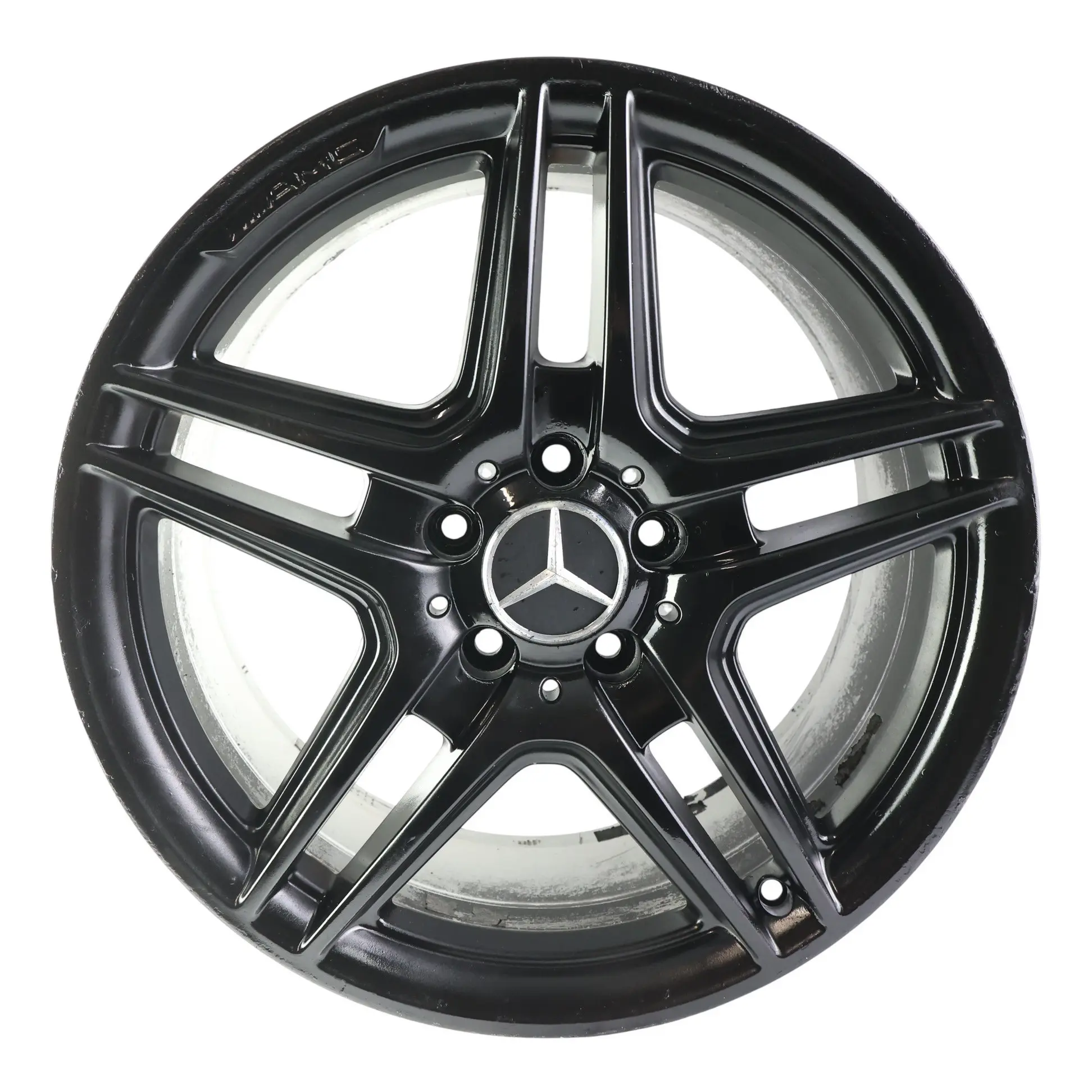 Mercedes W204 AMG Rear Black Alloy Wheel Rim 18" 8,5J ET:54 A2044014202