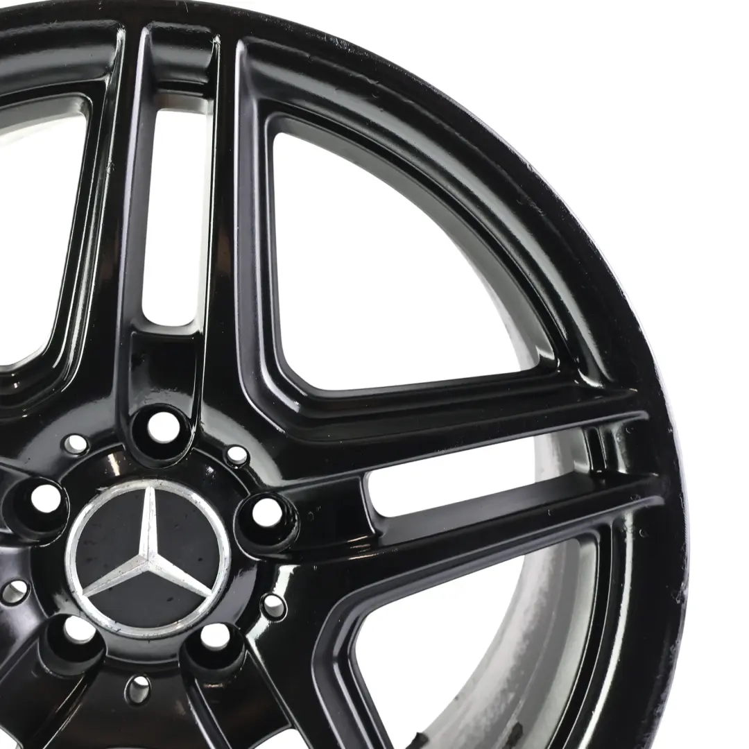 Alloy Wheel Rim 18" 8,5J ET:54 to Mercedes W204 AMG Rear Black with Part number A2044014202 Mercedes W204 AMG Rear Black Alloy Wheel Rim 18" 8,5J ET:54 - SKU A2044014202-6 - Part number A2044014202