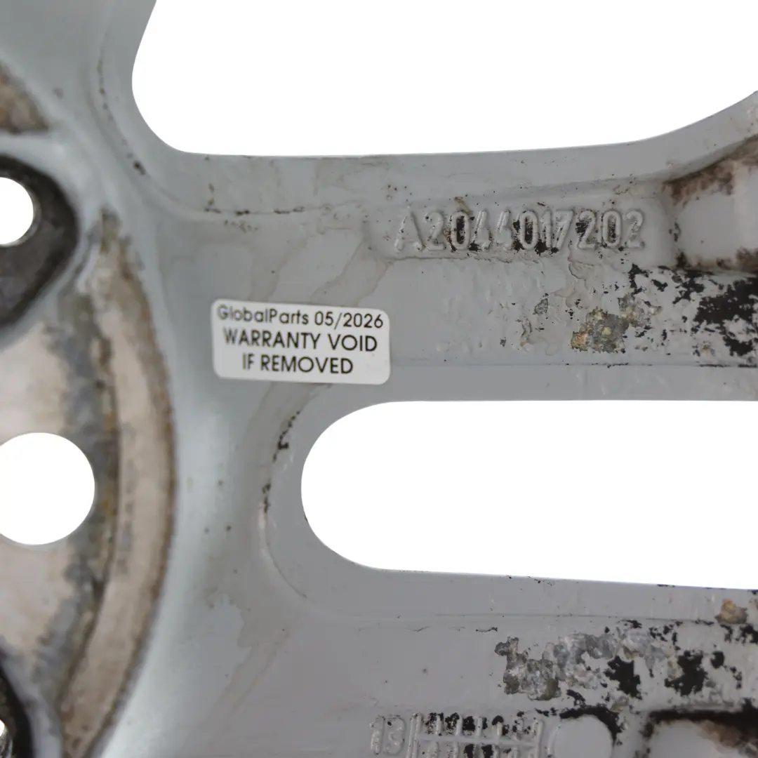  Llanta de aleación Mercedes W204 16" ET:43 7J 5 Radios dobles - SKU A2044017202-1 - Número de pieza A2044017202
