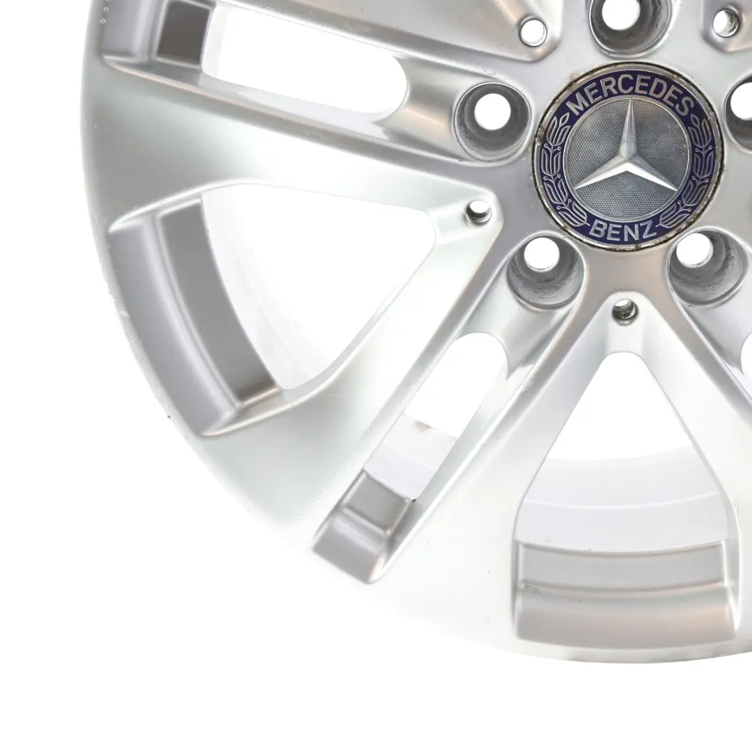 Mercedes W204 Alloy Wheel Rim 16" ET:43 7J 5 Double Spoke - SKU A2044017202-1 - Part number A2044017202