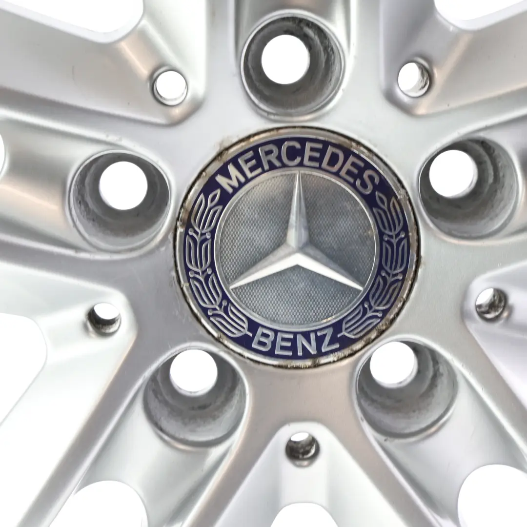 Alloy Wheel Rim 16" ET:43 7J 5 Double Spoke to Mercedes W204 with Part number A2044017202 Mercedes W204 Alloy Wheel Rim 16" ET:43 7J 5 Double Spoke - SKU A2044017202-1 - Part number A2044017202