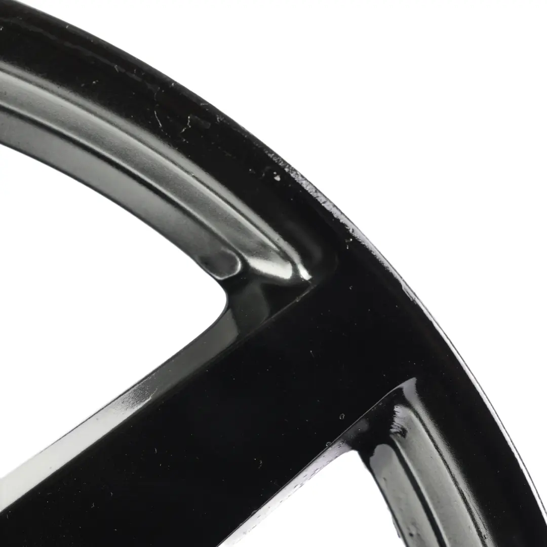 Mercedes W204 Llanta aleación negra delantera 7 radios 18" 8J ET:50 - SKU A2044019802-4 - Número de pieza A2044019802