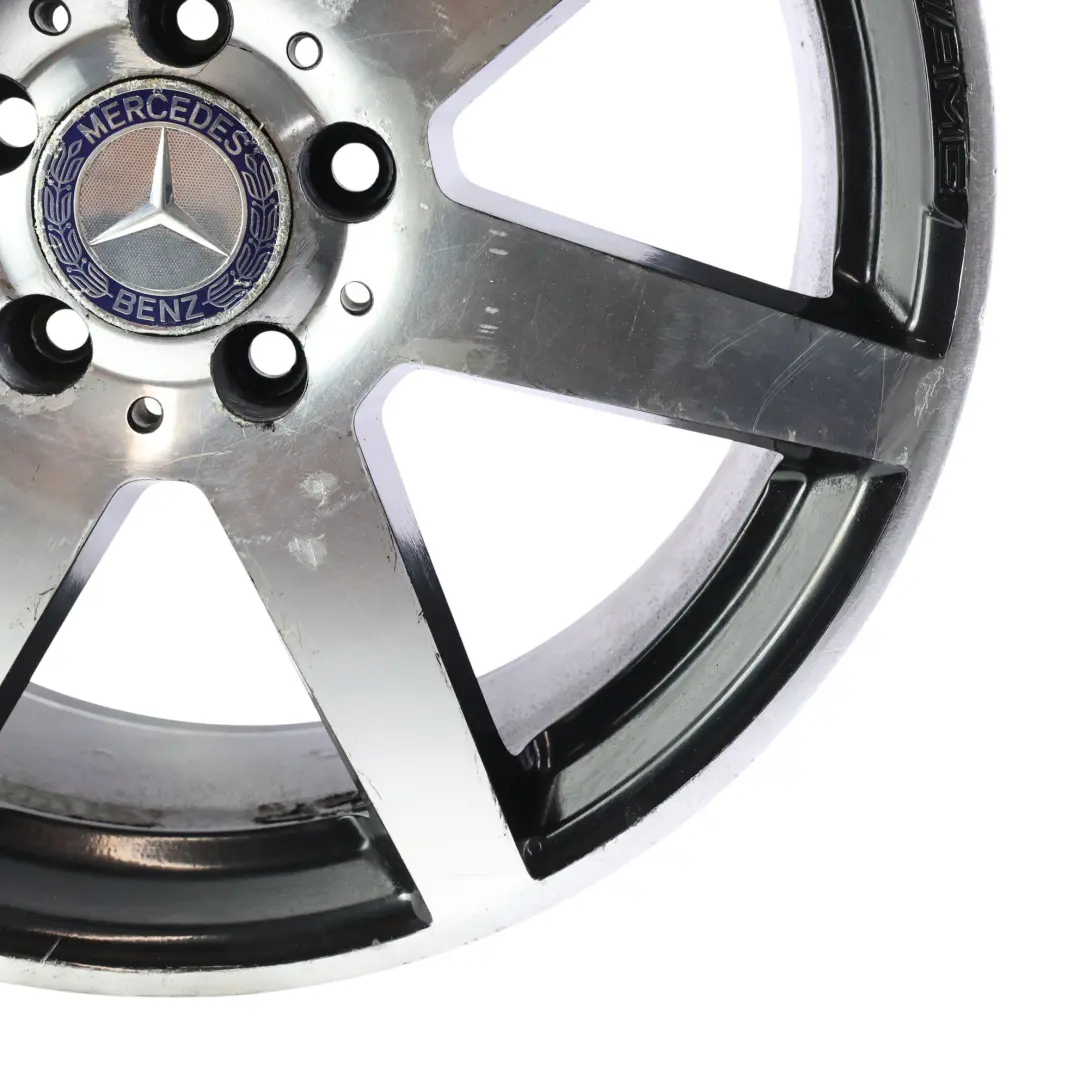 Mercedes W204 AMG 7-Speichen Alu Felge Vorne 18" 8J ET:50 - SKU A2044019802-8 - Teilenummer A2044019802