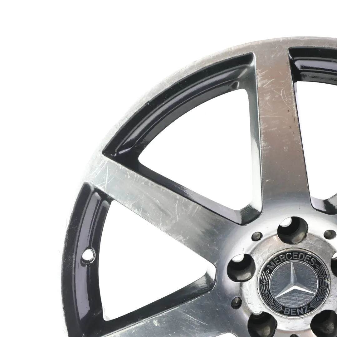 Alu Hinterrad Felge 7-Speichen AMG 18" 8,5J ET:54 für Mercedes W204 mit Teilenummer A2044019902 Mercedes W204 Alu Hinterrad Felge 7-Speichen AMG 18" 8,5J ET:54 - SKU A2044019902-10 - Teilenummer A2044019902