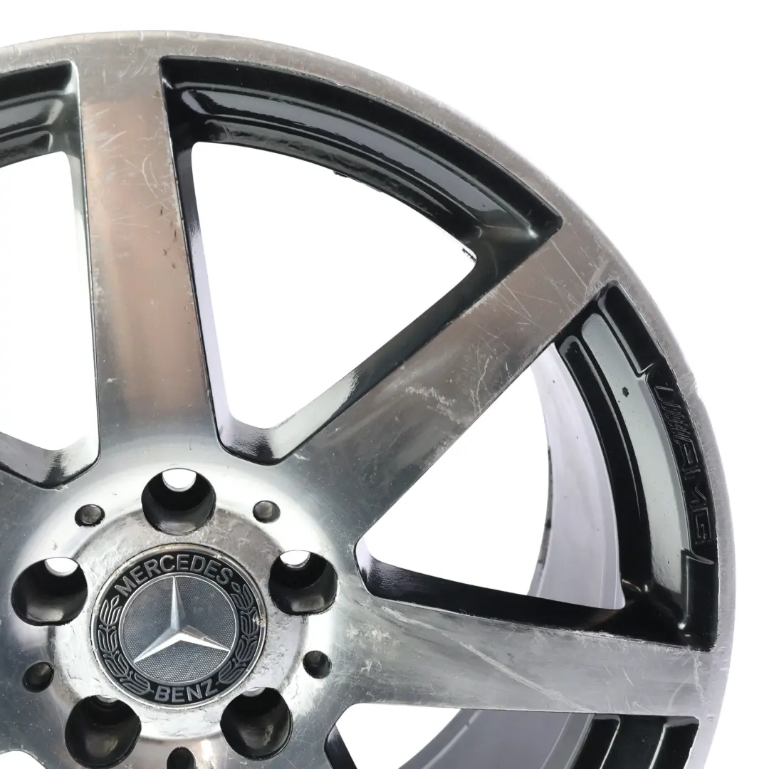 Mercedes W204 Jante Arrière Alliage 7-Branches AMG 18" 8,5J ET:54 - SKU A2044019902-10 - Numéro de pièce A2044019902