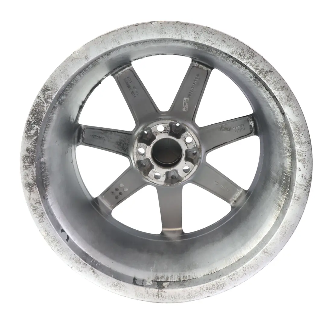 Mercedes W204 7-Spoke AMG Rear Black Alloy Wheel Rim 18" 8,5J ET:54 - SKU A2044019902-5 - Part number A2044019902
