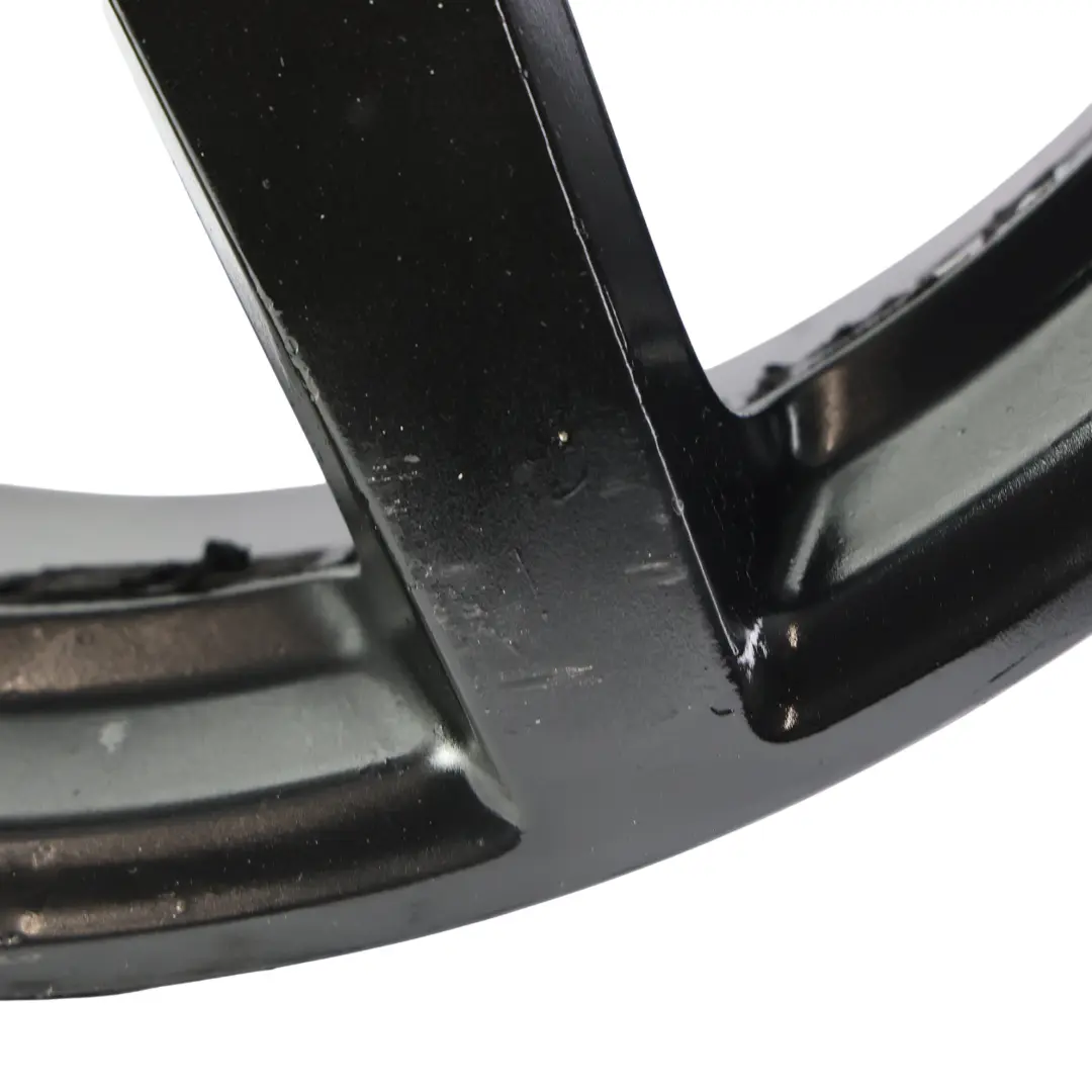 Mercedes W204 7-Spoke AMG Rear Black Alloy Wheel Rim 18" 8,5J ET:54 - SKU A2044019902-5 - Part number A2044019902