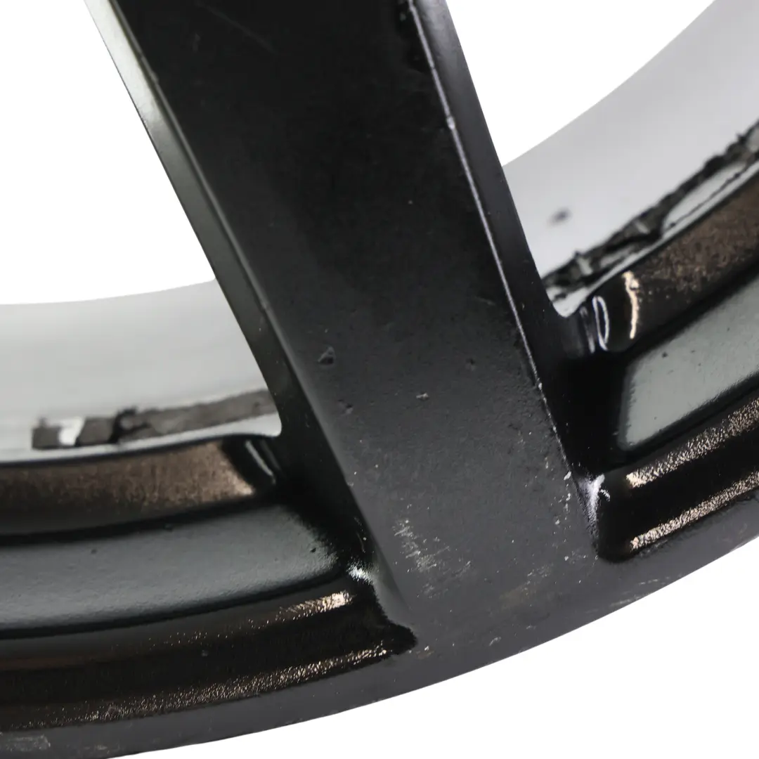 Mercedes W204 7-Spoke AMG Rear Black Alloy Wheel Rim 18" 8,5J ET:54 - SKU A2044019902-6 - Part number A2044019902