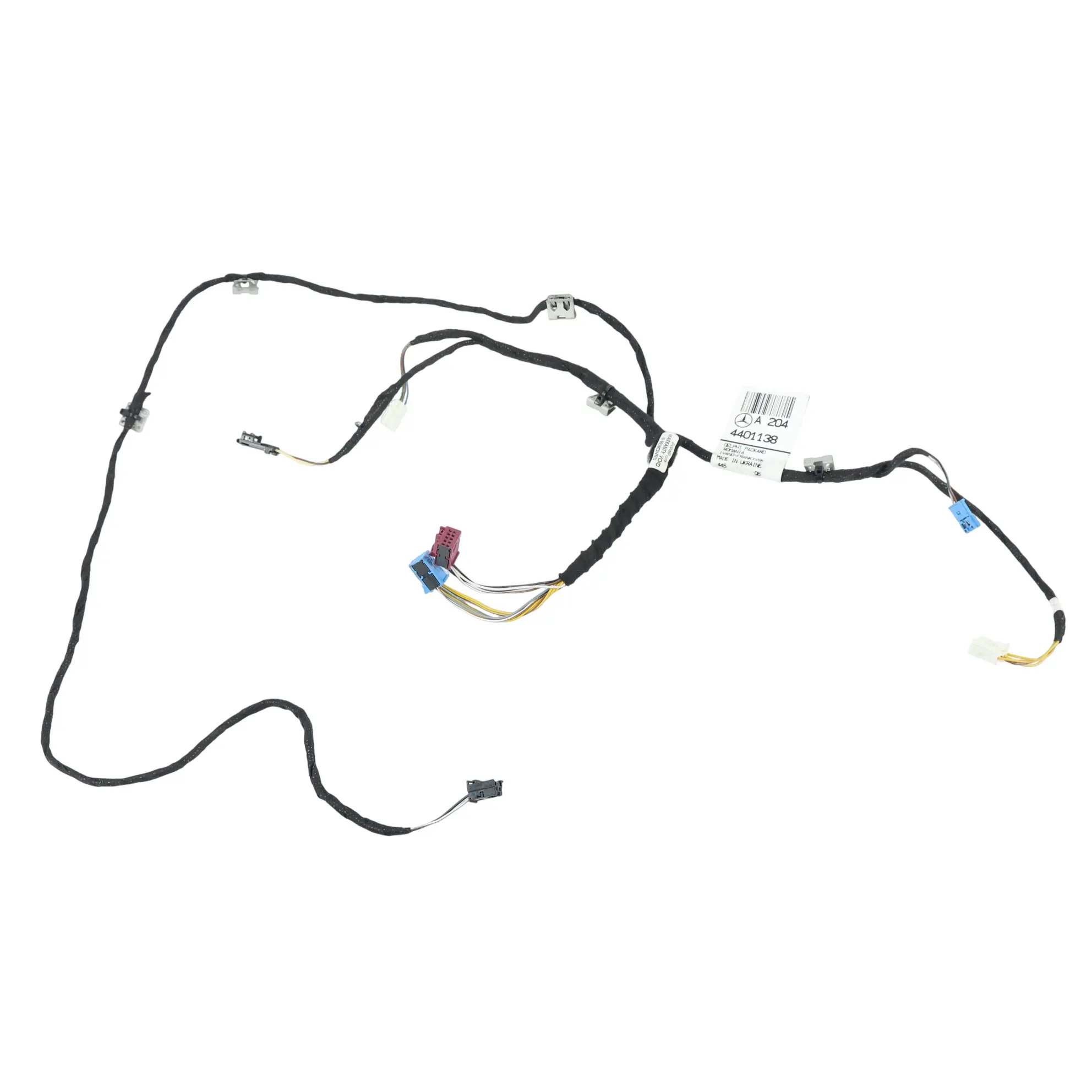 Mercedes W204 Passenger Door Wiring Cable Harness Front Left N/S A2044401138