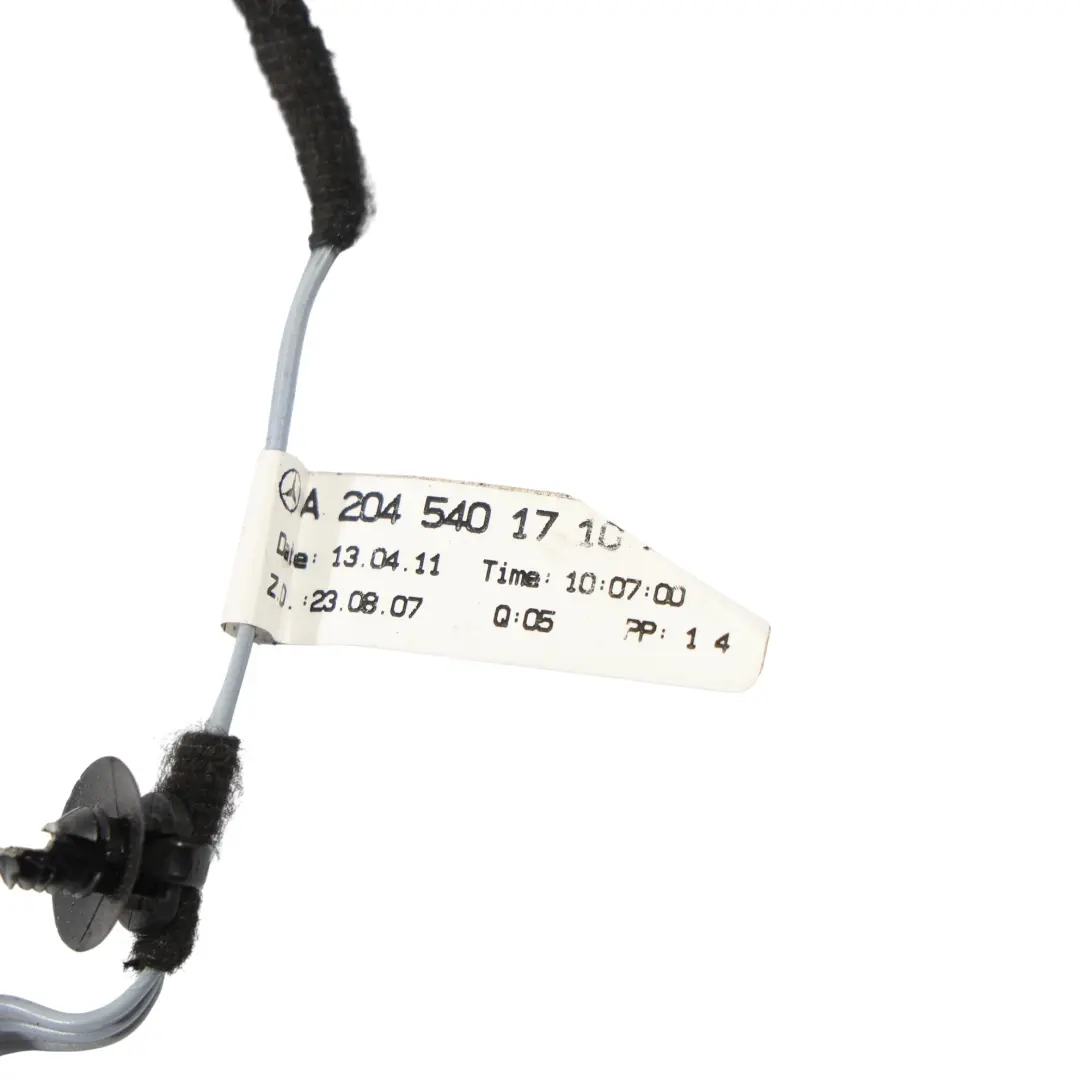 Mercedes W204 Front Door Wiring Loom Harness Left N/S - SKU A2045401710 - Part number A2045401710