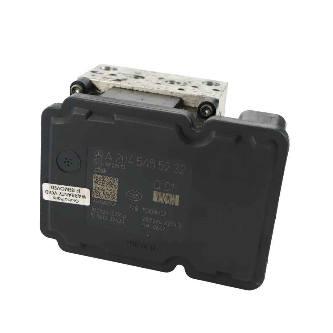 ABS Bomba Freno Dirección Unidad De Frenado Hidráulico A2044313812 para Mercedes W204 con número de pieza A2045455232 Mercedes W204 ABS Bomba Freno Dirección Unidad De Frenado Hidráulico A2044313812 - SKU A2045455232 - Número de pieza A2045455232