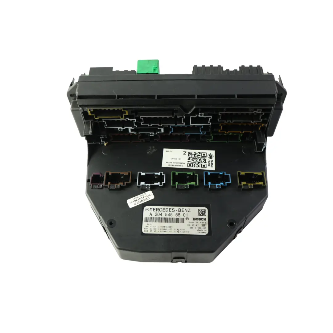 Mercedes W204 Centralina Scatola Fusibili Relè Modulo Elettrico SAM - SKU A2045455501 - Numero di parte A2045455501
