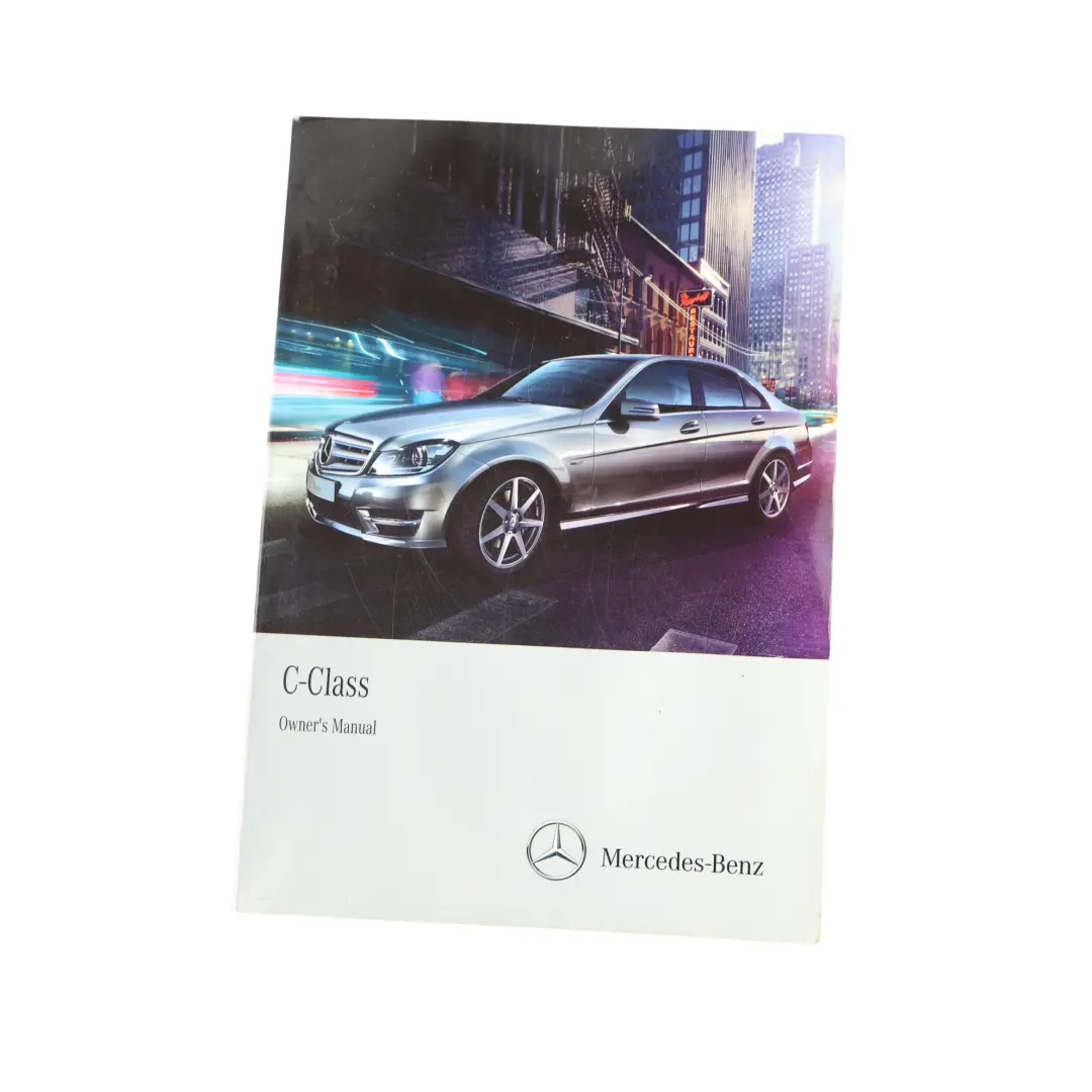 Mercedes W204 Manuel Propriétaire Instructions Livre Set Pochette Étui - SKU A2045843782 - Numéro de pièce A2045843782