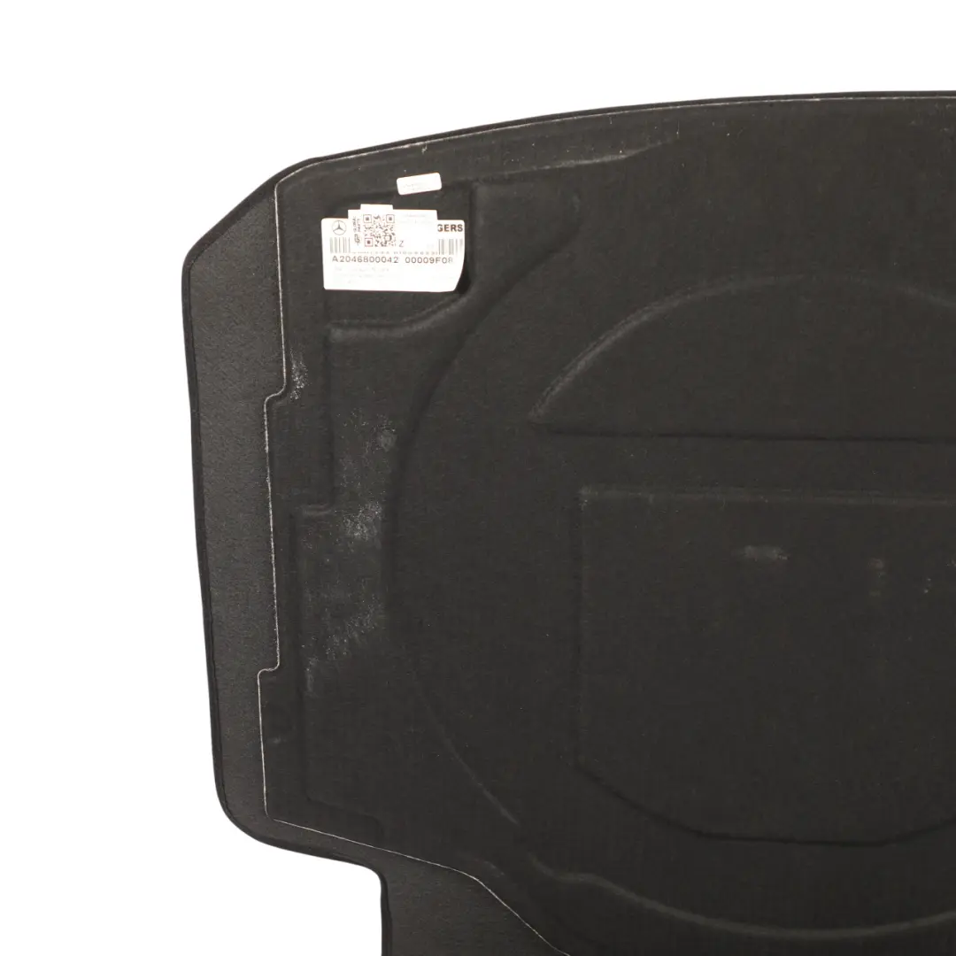 Mercedes W204 Boot Trunk Liner Luggage Compartment Floor Covering - SKU A2046800042 - Part number A2046800042