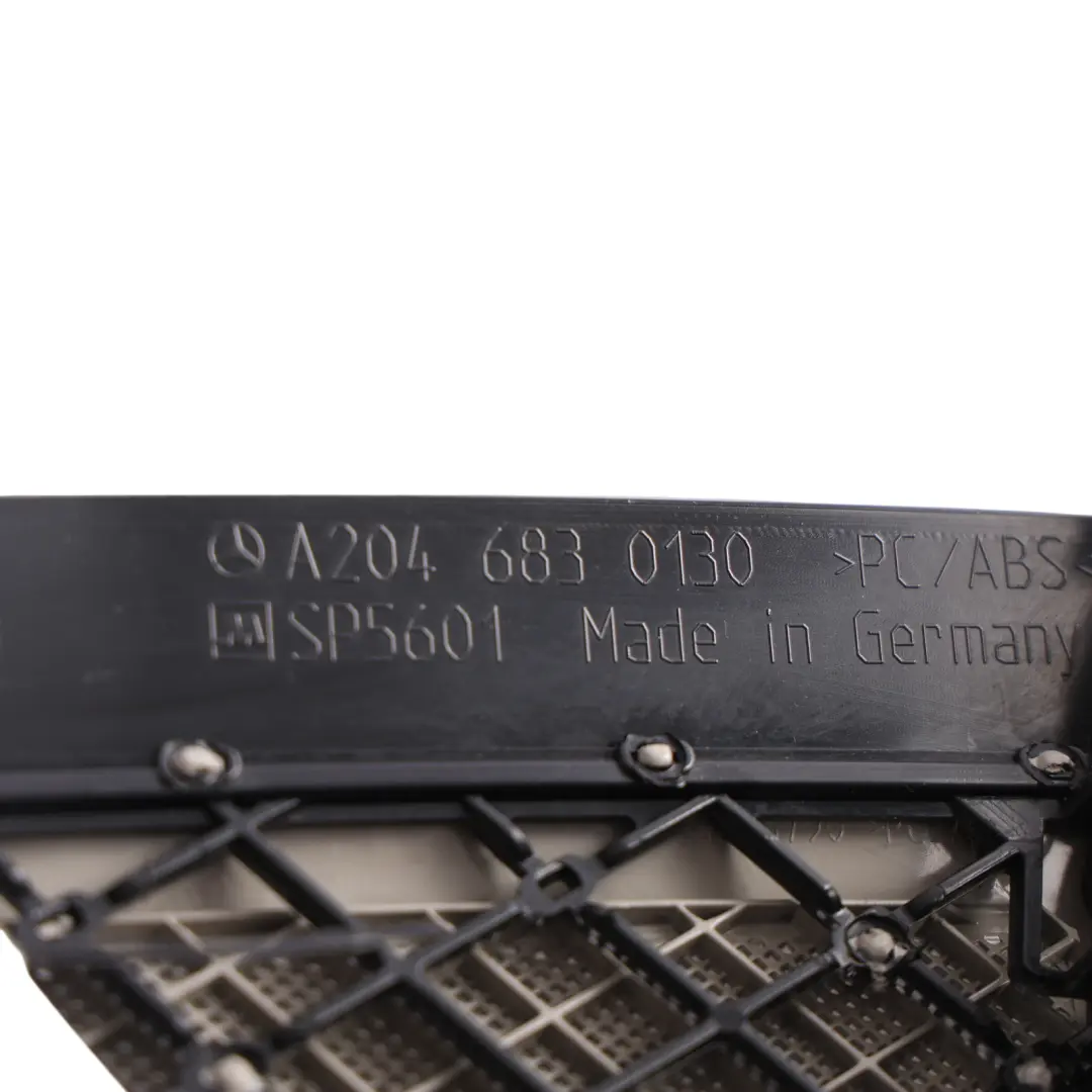 Mercedes W204 Rear Window Third Stop Cover Panel Grille Trim Grey - SKU A2046830130-1 - Part number A2046830130