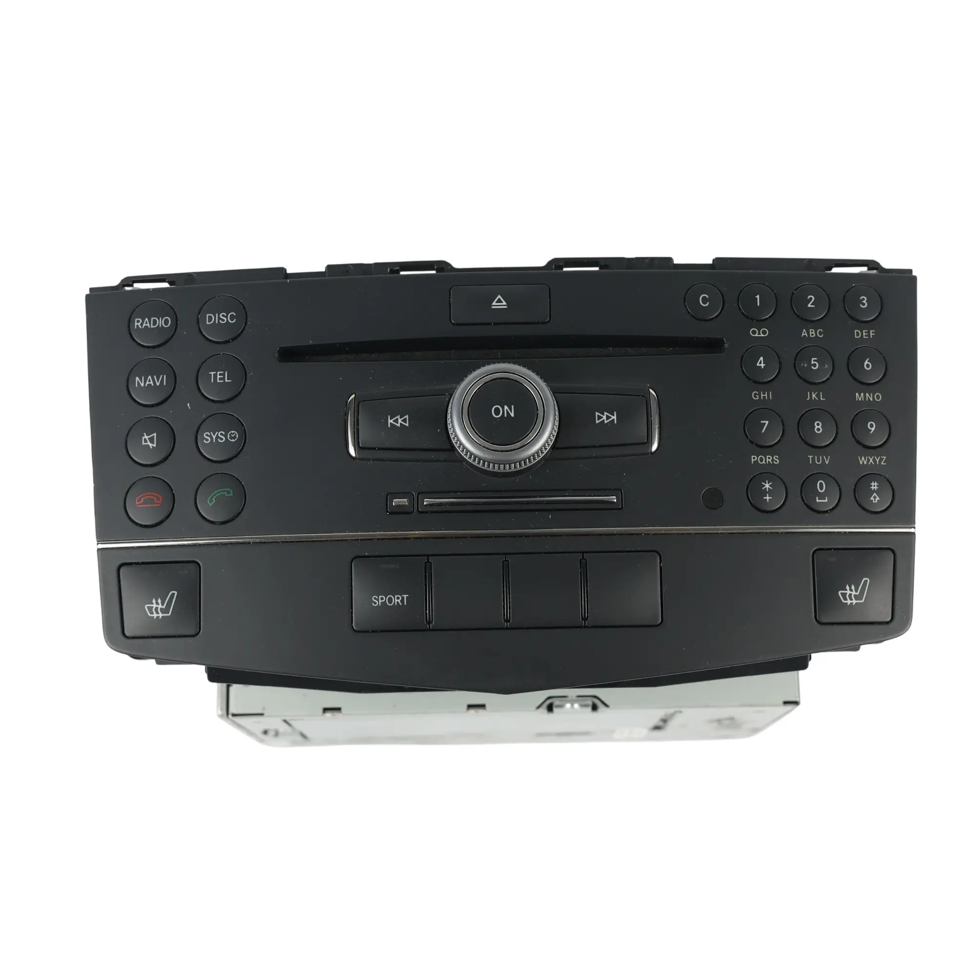 Mercedes W204 Radioodtwarzacz Multimedialny CD Audio A2048703996