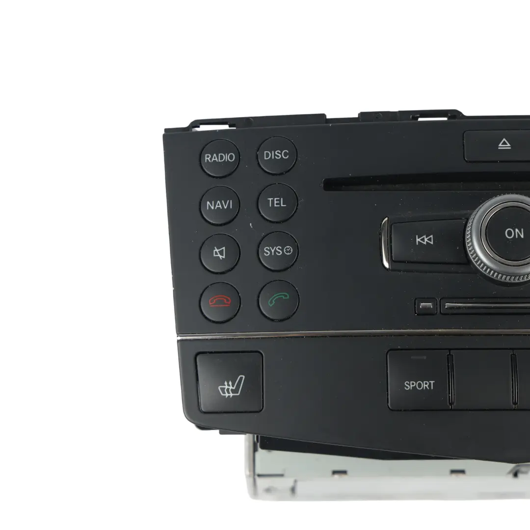 Reproductor CD Radio Unidad Multimedia para Mercedes W204 con número de pieza A2048703996 Mercedes W204 Reproductor CD Radio Unidad Multimedia - SKU A2048703996 - Número de pieza A2048703996