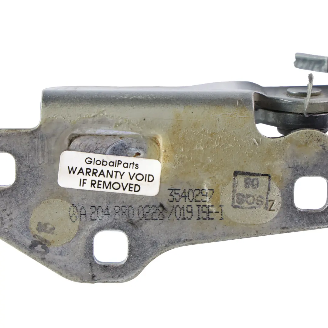 Charnière Capot Avant Droite Gris Tenorite 755 pour Mercedes W204 W212 à propos du numéro de pièce A2048800228 Mercedes W204 W212 Charnière Capot Avant Droite Gris Tenorite 755 - SKU A2048800228-TNG - Numéro de pièce A2048800228