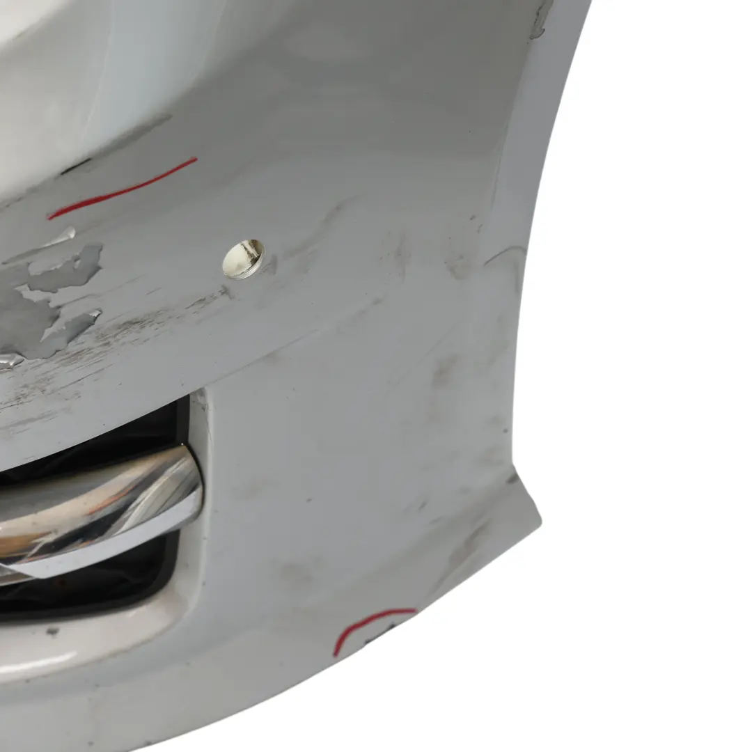 Mercedes W204 Front Bumper AMG Trim Panel Cover Iridium Silver Metallic - 775 - SKU A2048802849-IRS - Part number A2048802849