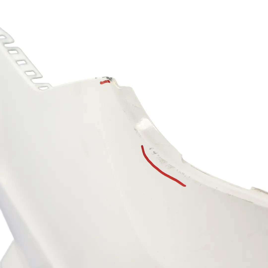 Bumper Trim Panel Covering Polar White - 149 to Mercedes W204 Rear with Part number A2048809347 Mercedes W204 Rear Bumper Trim Panel Covering Polar White - 149 - SKU A2048809347-POL1 - Part number A2048809347