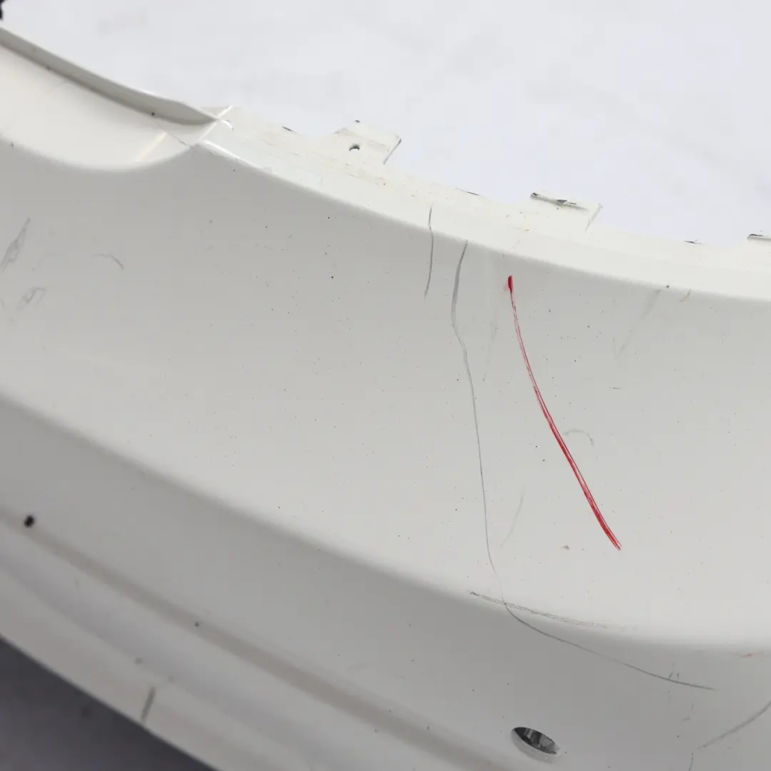 Bumper Trim Panel Covering Polar White - 149 to Mercedes W204 Rear with Part number A2048809347 Mercedes W204 Rear Bumper Trim Panel Covering Polar White - 149 - SKU A2048809347-POL1 - Part number A2048809347