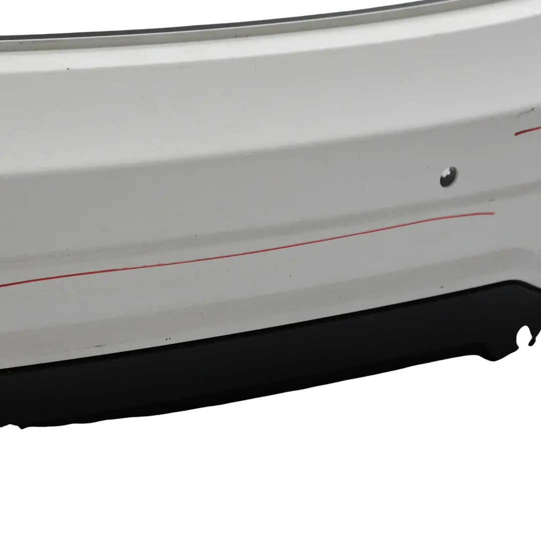 Mercedes W204 Rear Bumper Trim Panel Covering Polar White - 149 - SKU A2048809347-POL1 - Part number A2048809347