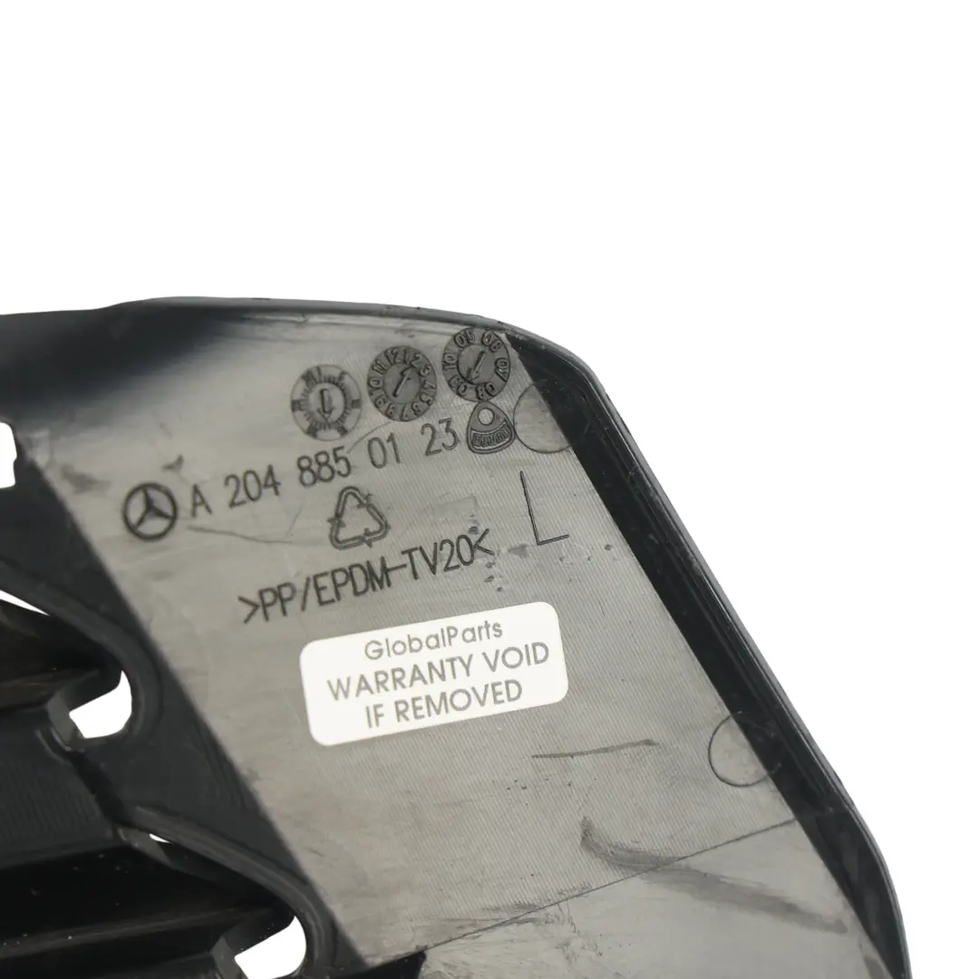 Mercedes W204 Nebelscheinwerfer Gitter Chrom Vorne Links - SKU A2048850123-1 - Teilenummer A2048850123